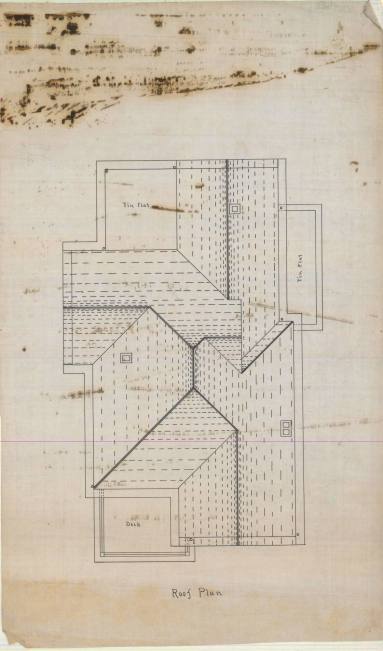 Drawing, Thompson Architectural - Mrs. M.E. Hale, Brinkley