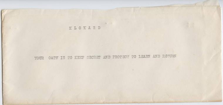 Document, Ku Klux Klan - Opening Ceremony