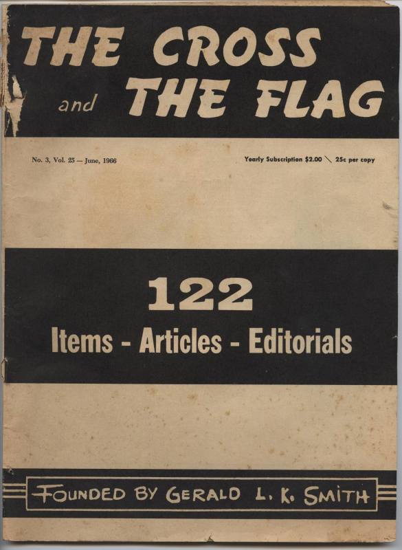 Magazine, Ku Klux Klan "The Cross and the Flag"