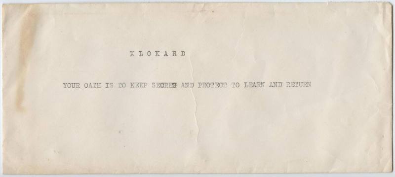 Document, Ku Klux Klan