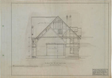 Drawing, Thompson Architectural - North Little Rock Presbyterian Church