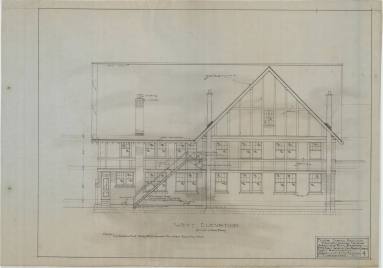 Drawing, Thompson Architectural - North Little Rock Presbyterian Church