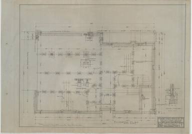 Drawing, Thompson Architectural - North Little Rock Presbyterian Church