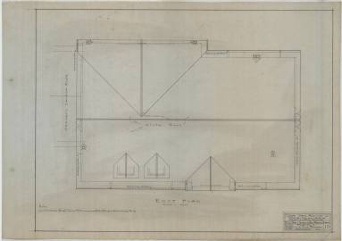 Drawing, Thompson Architectural - North Little Rock Presbyterian Church