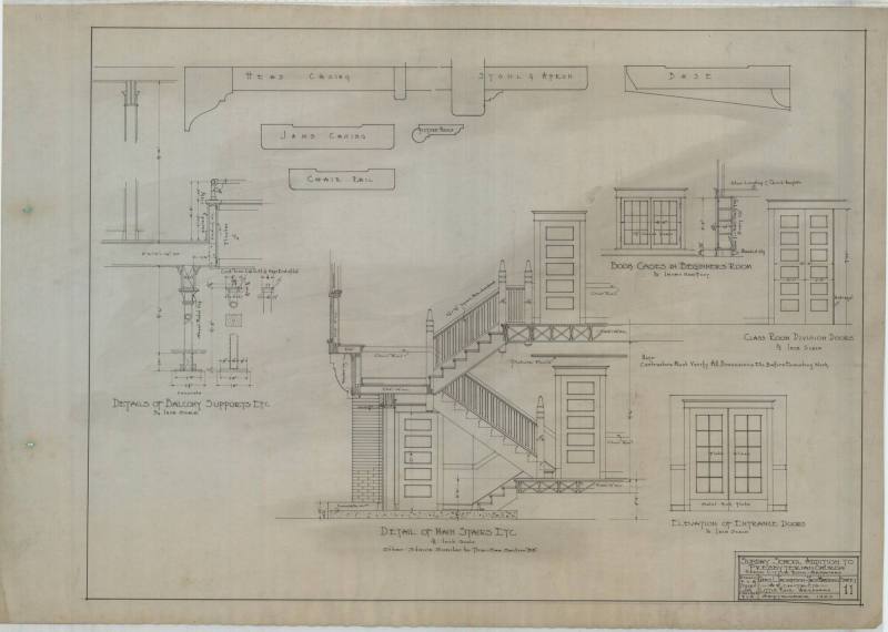 Drawing, Thompson Architectural - North Little Rock Presbyterian Church