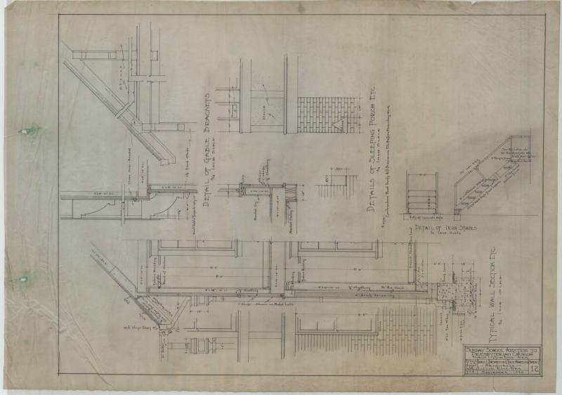 Drawing, Thompson Architectural - North Little Rock Presbyterian Church