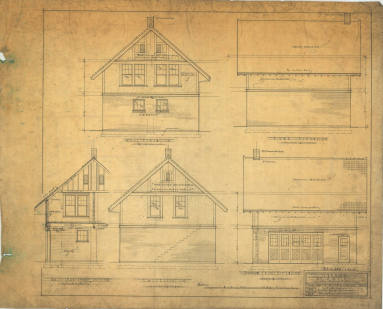 Drawing, Thompson Architectural - M.W. Elkins, Little Rock