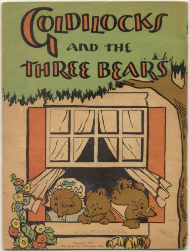 Book, Goldilocks & the Three Bears