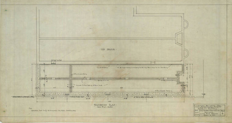 Drawing, Thompson Architectural - T.C. McRae's Ozan Mercantile, Prescott