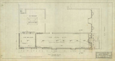 Drawing, Thompson Architectural - T.C. McRae's Ozan Mercantile, Prescott