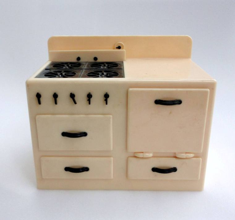 Toy, Dollhouse Stove/Oven Combination