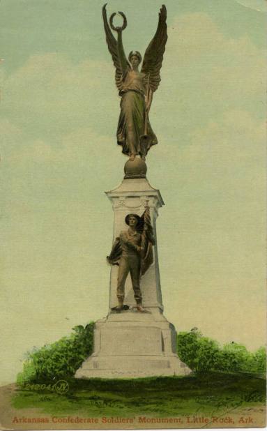 Postcard, Arkansas Confederate Soldier's Monument