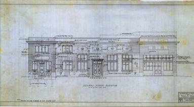 Drawing, Thompson Architectural - Bank of Prescott