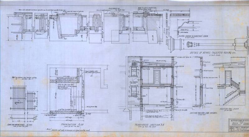 Drawing, Thompson Architectural - Bank of Prescott