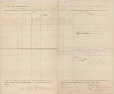 Document, Civil War Requisition from Gen. Steele