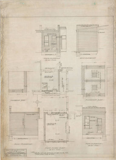 Drawing, Thompson Architectural - T.C. McRae, Prescott