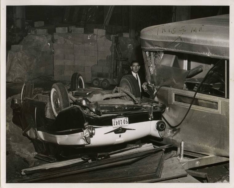 Photograph, Little Rock Police Dept. Accident Investigation