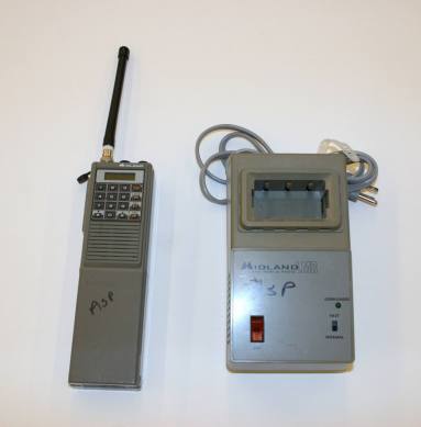 Walkie Talkie with Base, Arkansas State Police