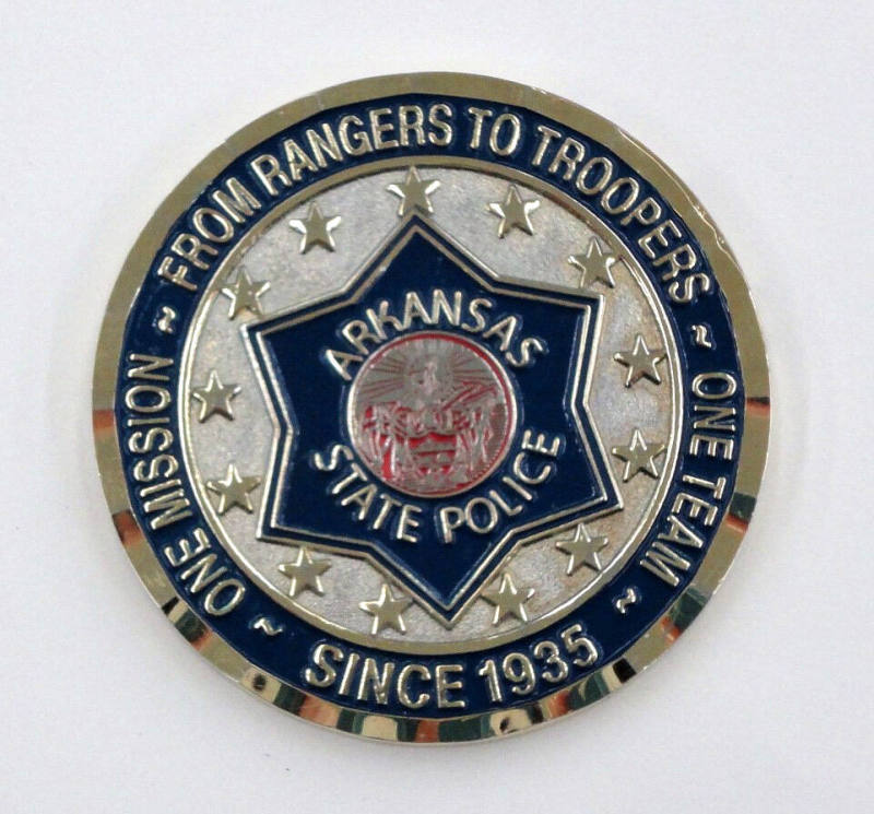 Coin, Arkansas State Police Challenge