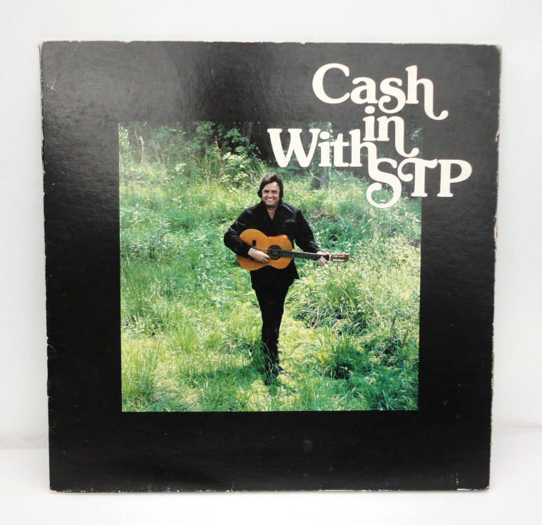 Booklet, Advertising for STP Oil with Johnny Cash