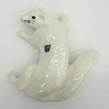 Squirrel Wall Hanging, Camark Pottery