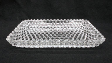 Tray, Cut glass