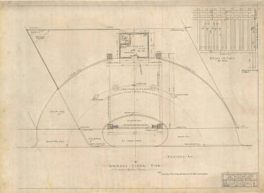 Drawing, Thompson Architectural - Morgan Smith Gas Station