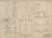 Drawing, Thompson Architectural - Morgan Smith Gas Station