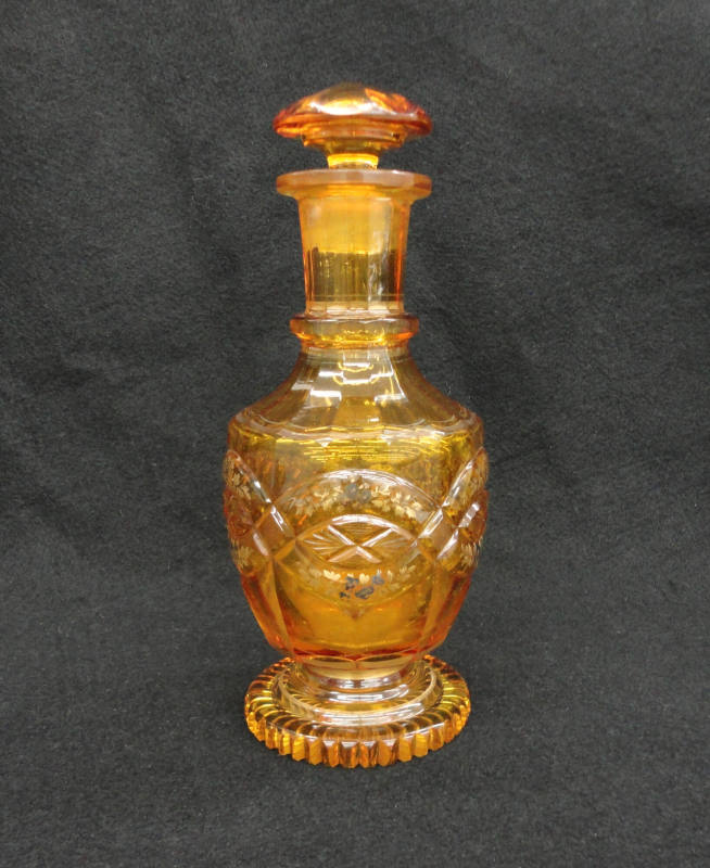 Decanter, Cut glass