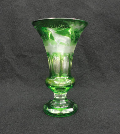 Vase, Cut glass