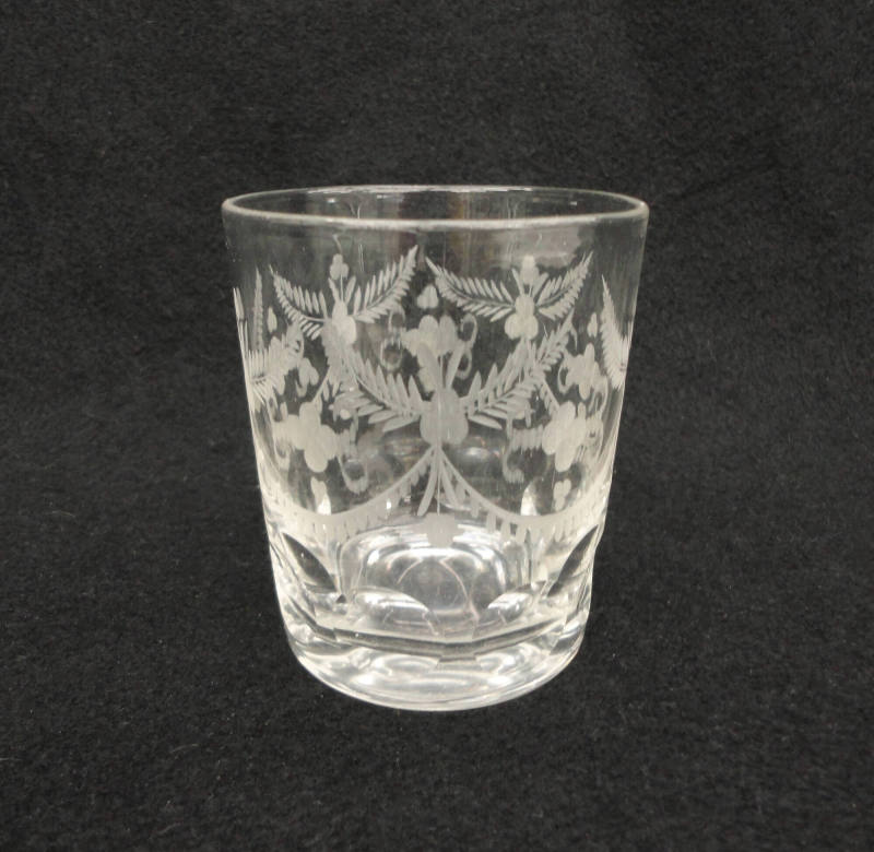 Tumbler, Cut glass