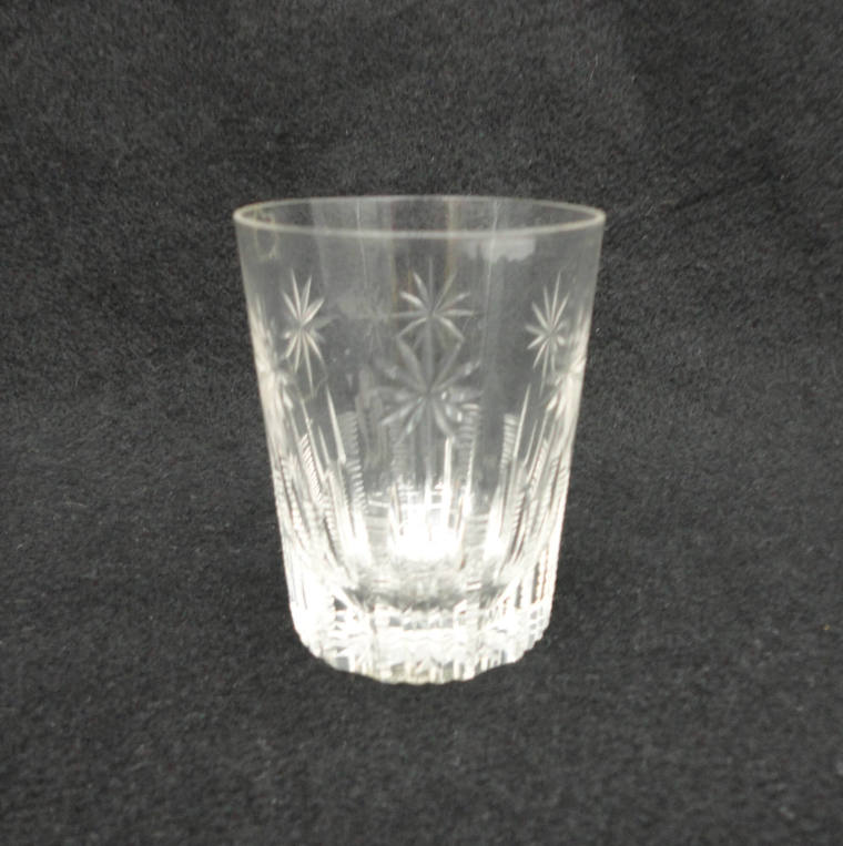 Tumbler, Cut glass