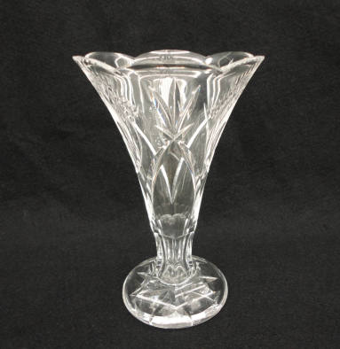 Vase, Cut glass