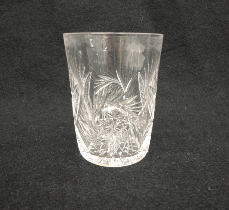 Tumbler, Cut glass