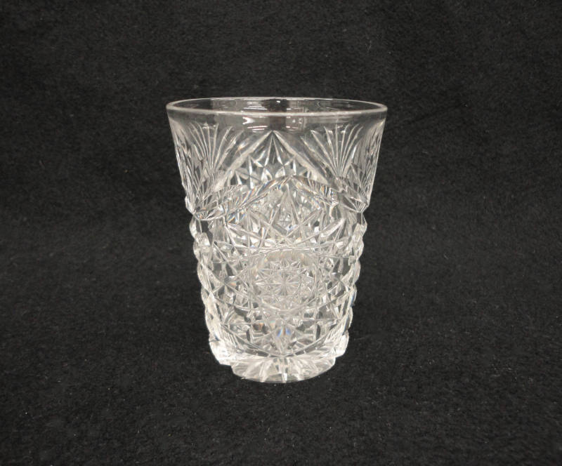 Tumblers, Cut glass