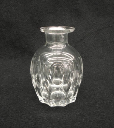 Perfume bottle, Cut glass