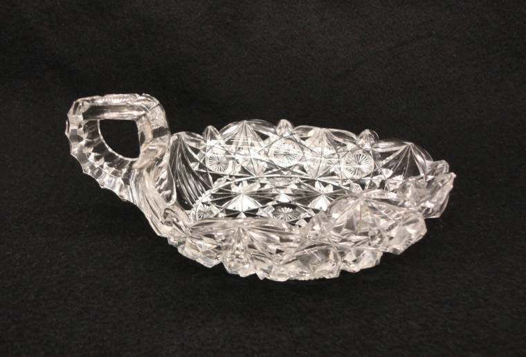 Serving dish, Cut glass