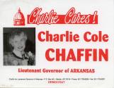 Handbill, Political - Charlie Cole Chaffin