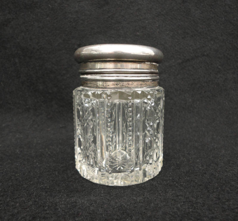 Jar, Cut glass