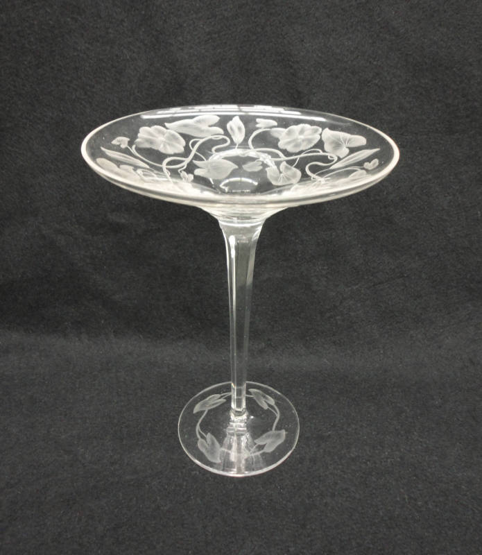 Compote, Cut glass