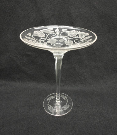 Compote, Cut glass