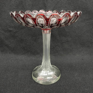 Compote, Cut glass