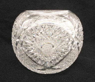 Rose Bowl, Cut glass