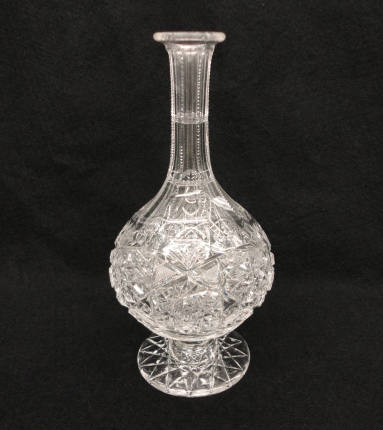 Decanter, Cut glass