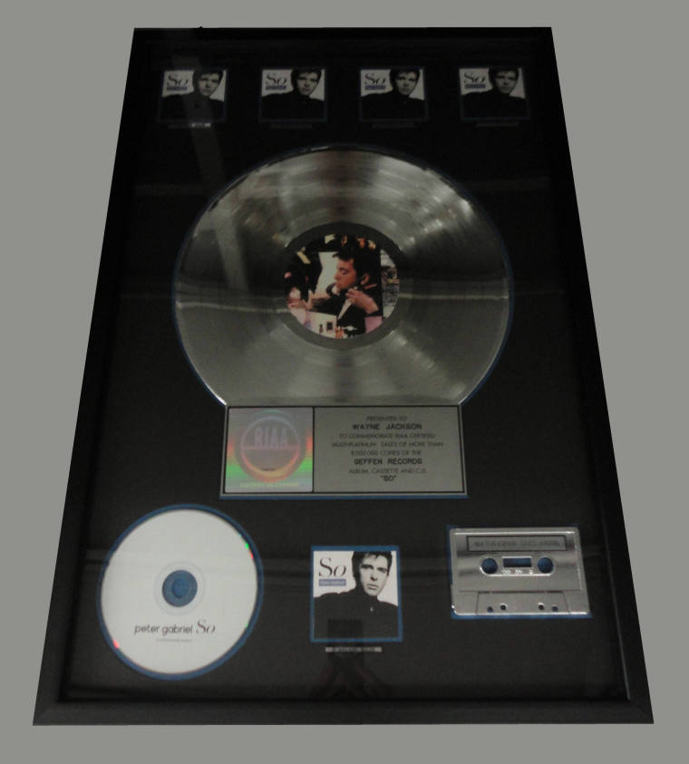 Record, Wayne Jackson Platinum