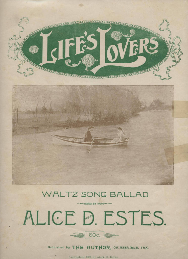 Sheet Music, "Life's Lovers"