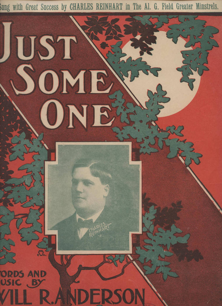 Sheet Music, "Just Some One"