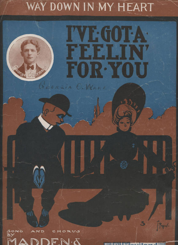 Sheet Music, "I've Got a Feeling For You"