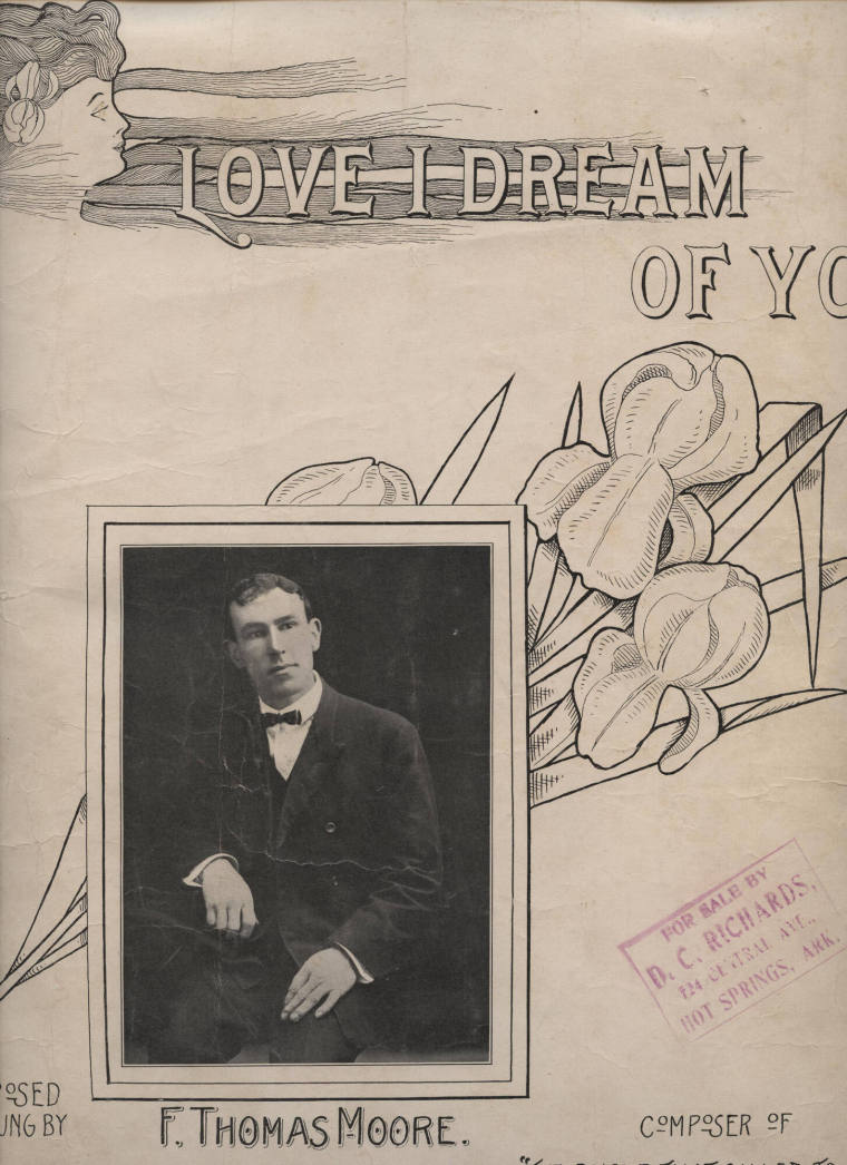 Sheet Music, "Love I Dream of You"