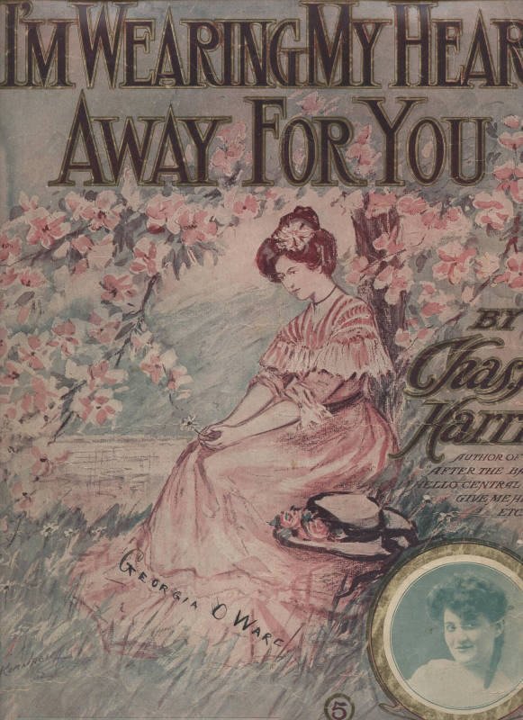 Sheet Music, "I'm Wearing My Heart Away for You"